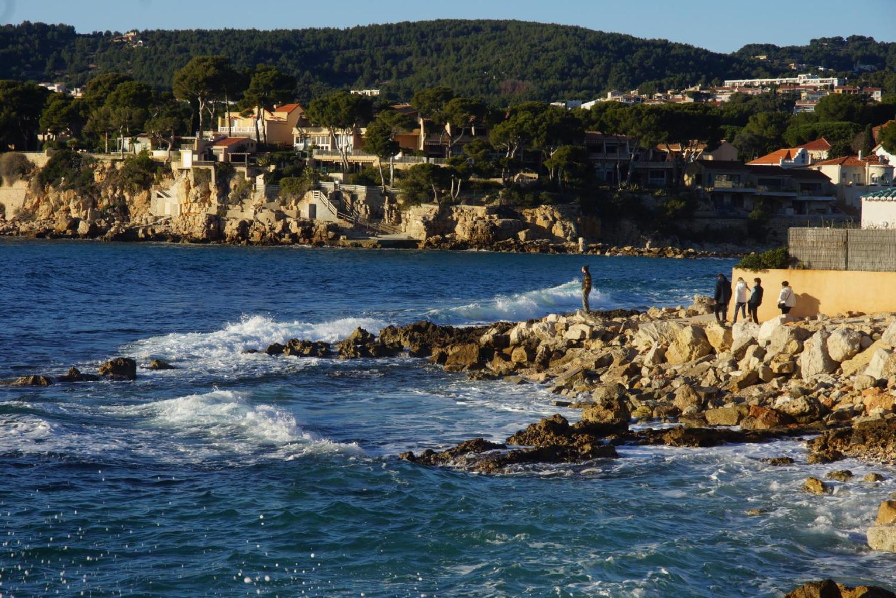 Les Jardins De Bandol, Piscine Privee, Belle Vue Mer Luaran gambar